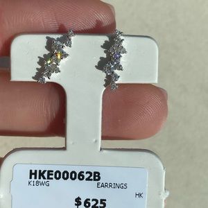 Baby climbers diamond earrings